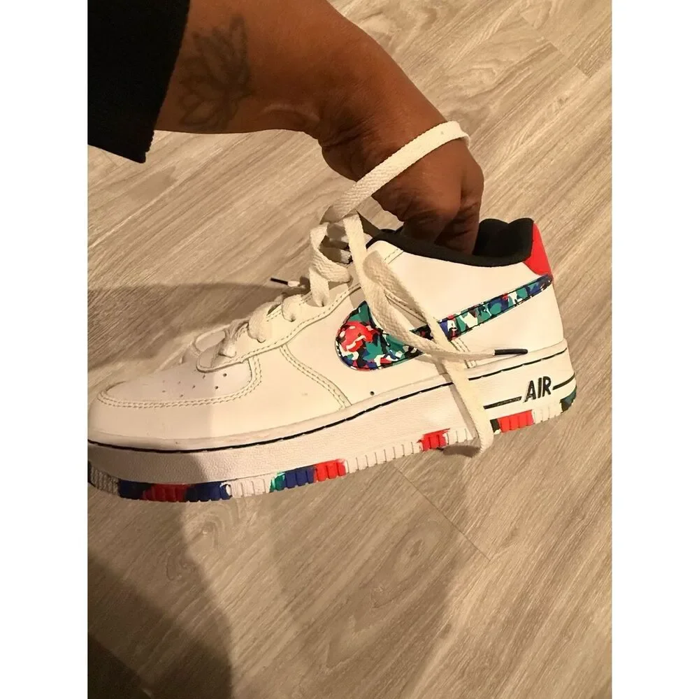 Nike AIR FORCE 1 Low Melted Crayon Sneakers
